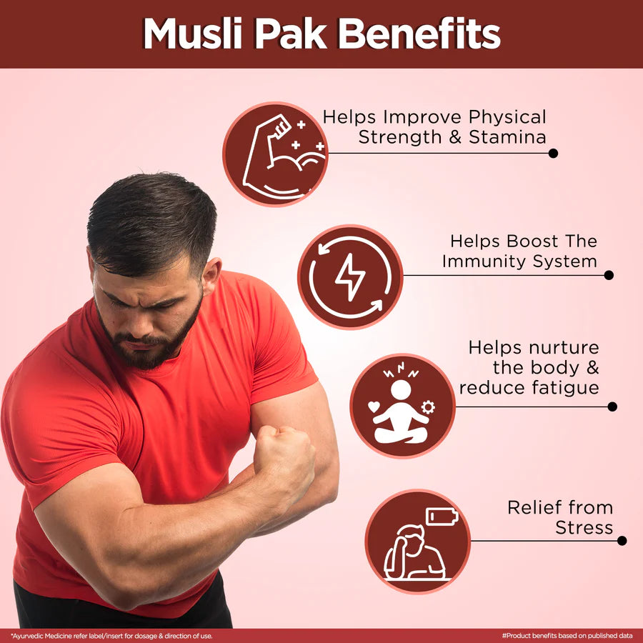 Multani Musli Pak (Powder) | Boosts Energy | For Strength & Stamina | Reduce Fatigue - 100 GM(2/Per Gram)